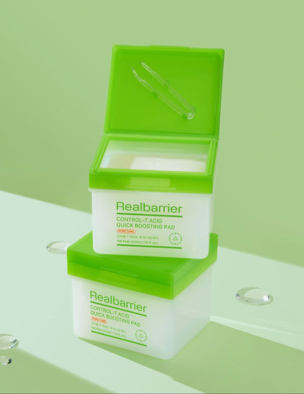 [Real Barrier] CONTROL-T Acid Quick Boosting Pad 210ml/100pads