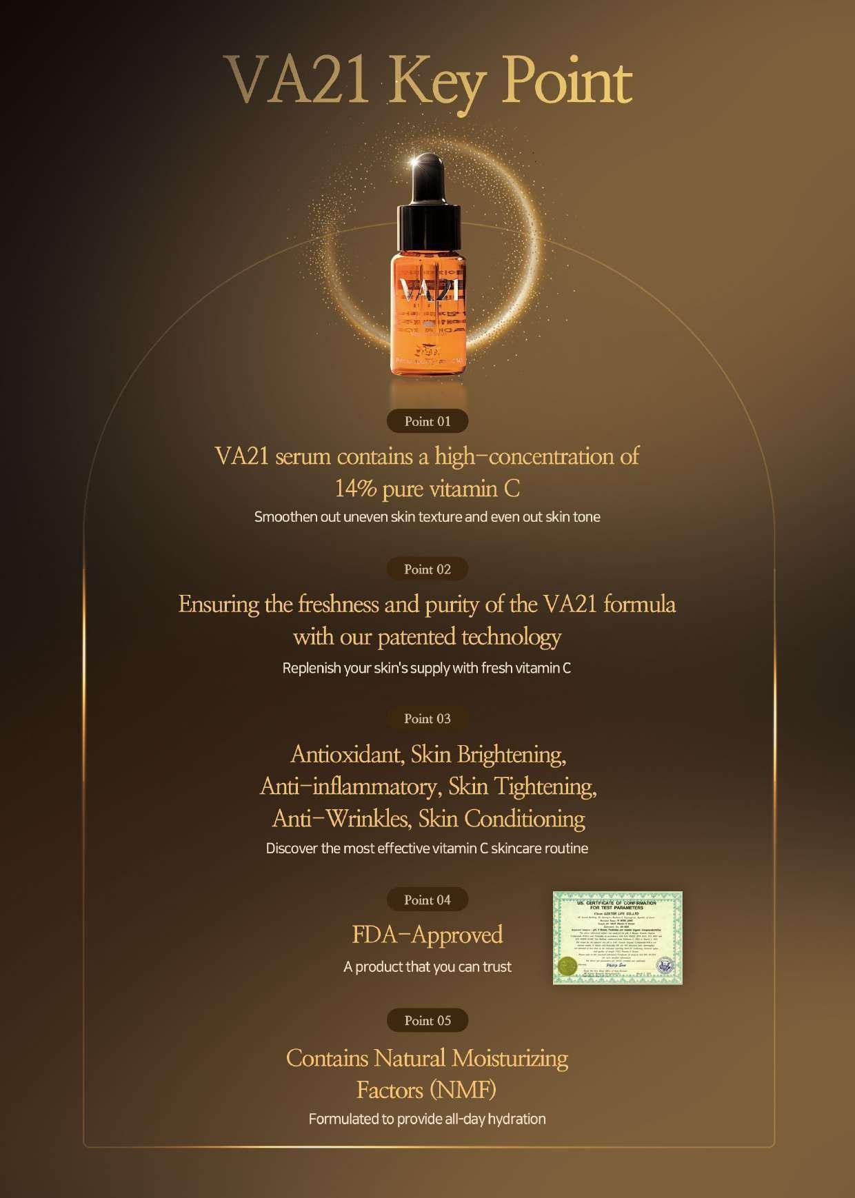 Relaco VA21 PREMIUM PURE VITAMIN C SERUM 14ml