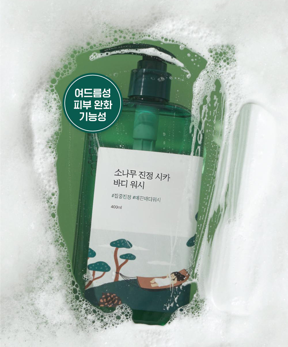 Round Lab Pine Calming Cica Body Wash 400ml
