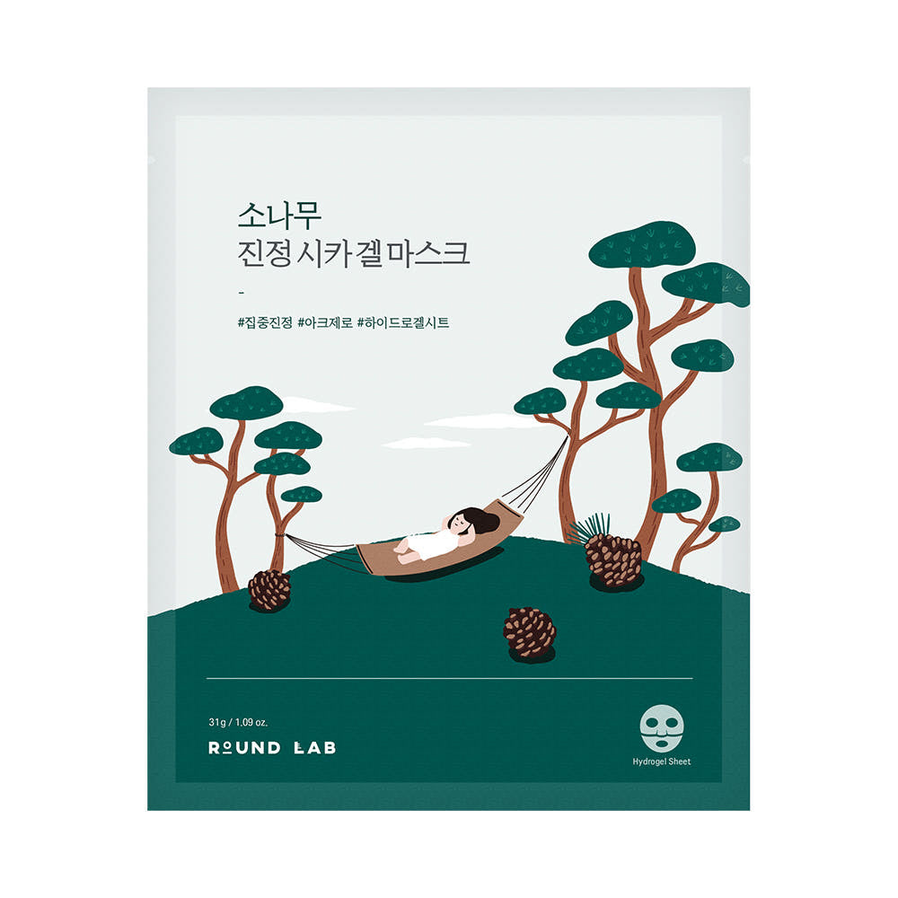 Round Lab Pine Calming Cica Gel Mask 31g x 5ea