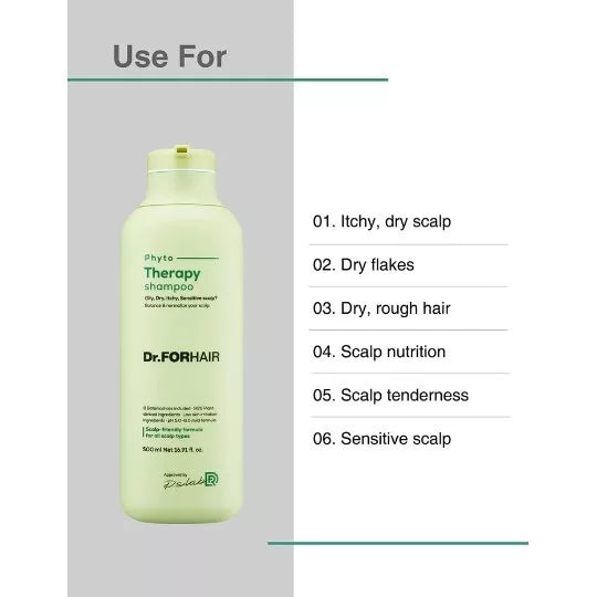 Dr.FORHAIR Phyto Therapy Shampoo 500ml