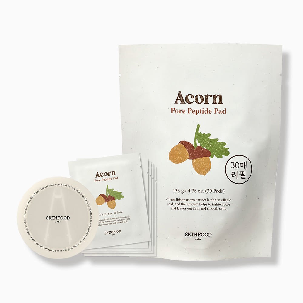 SKINFOOD Acorn Pore Peptide Pad 135g/30Pads (Refill) - JOSEPH BEAUTY
