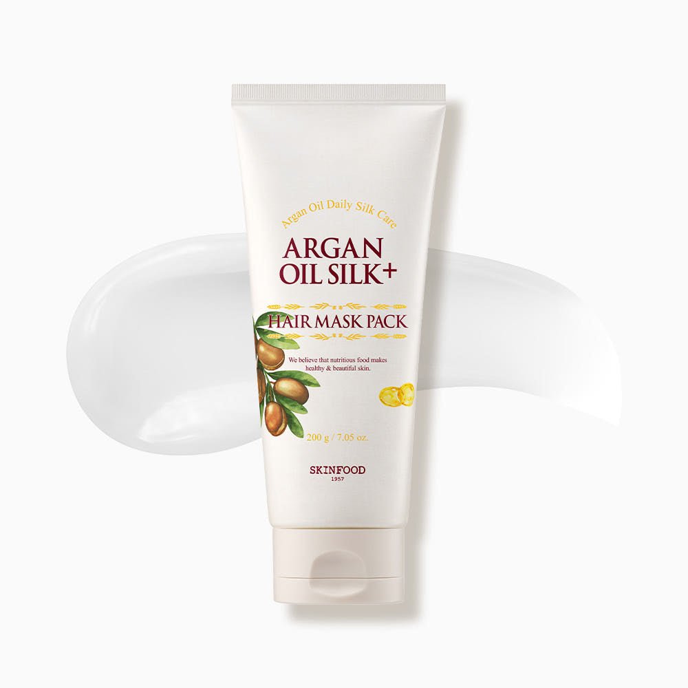 SKINFOOD Argan Oil Silk Plus Hair Mask Pack 200g - JOSEPH BEAUTY