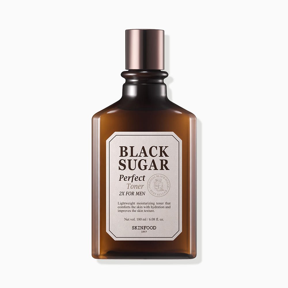SKINFOOD Black Sugar Perfect Toner 2X For Men 180ml - JOSEPH BEAUTY