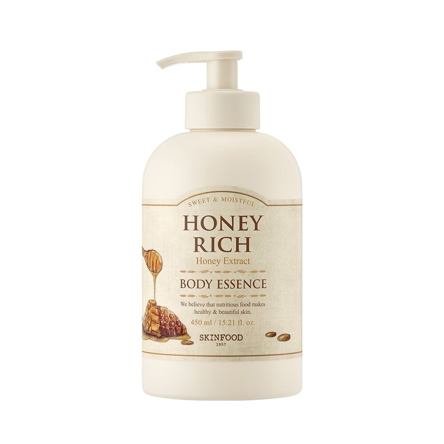 SKINFOOD Honey Rich Body Essence 450ml