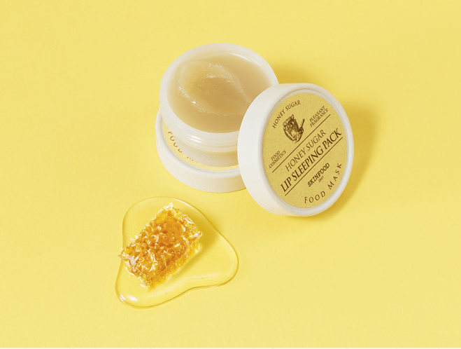 SKINFOOD Honey Sugar Food Mask Lip Sleeping Pack 21ml - JOSEPH BEAUTY