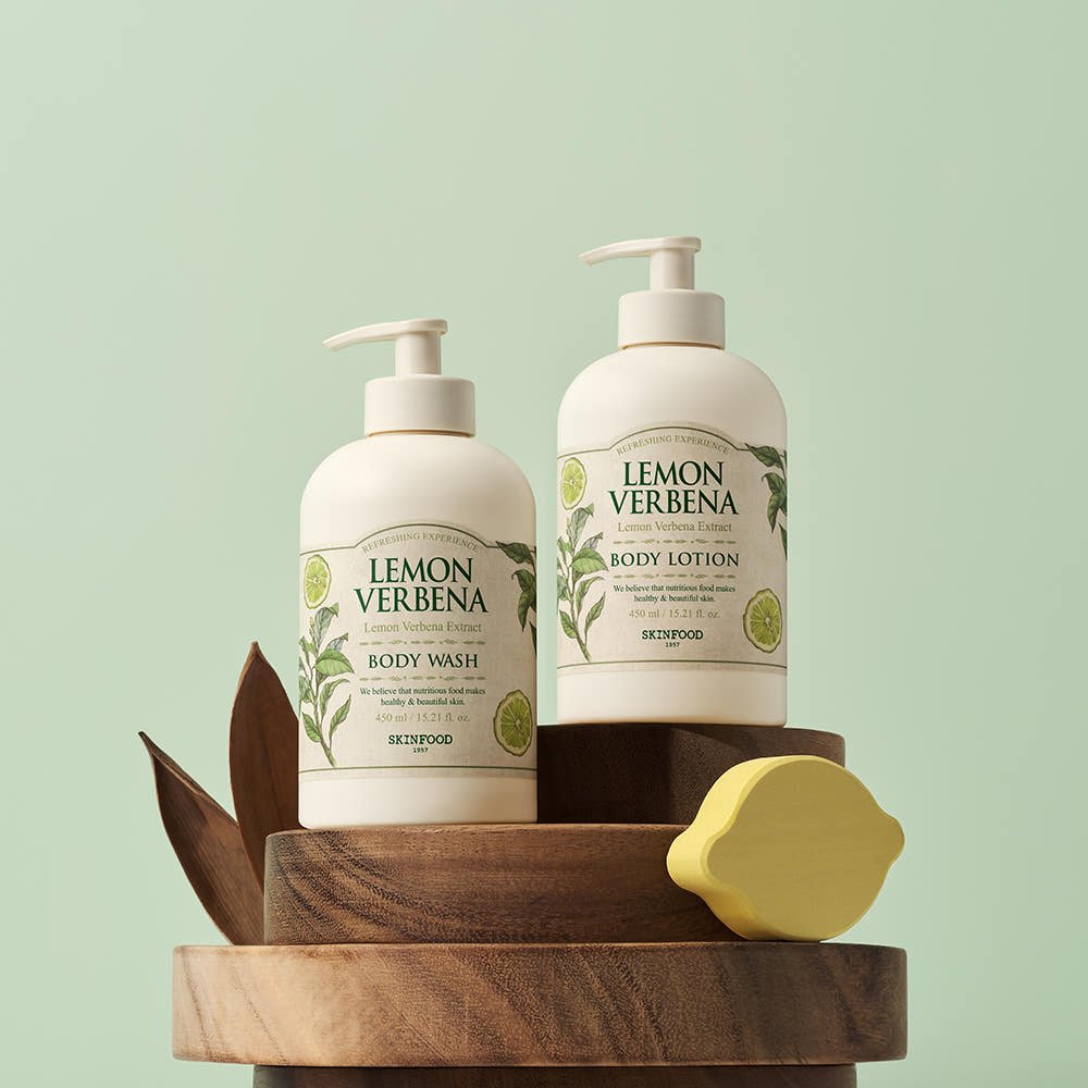 SKINFOOD Lemon Verbena Body Wash 450ml - JOSEPH BEAUTY