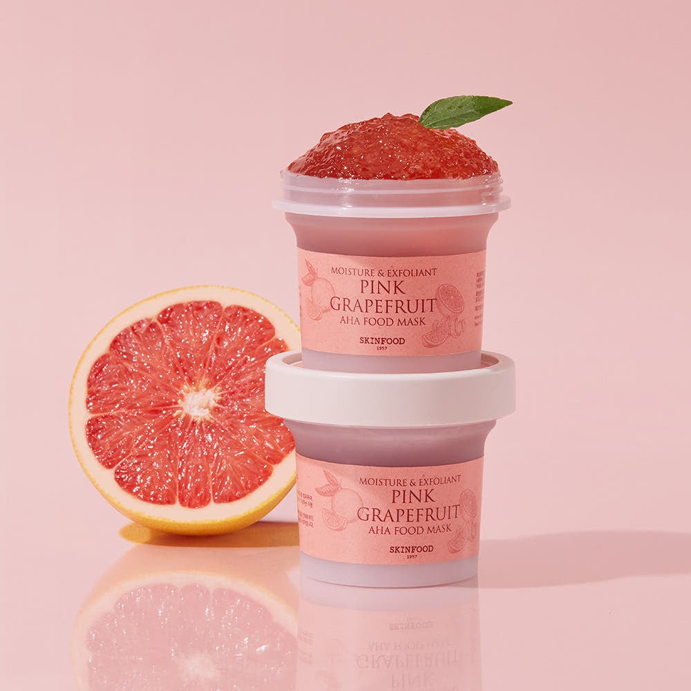 SKINFOOD Pink Grapefruit AHA Food Mask 120g - JOSEPH BEAUTY