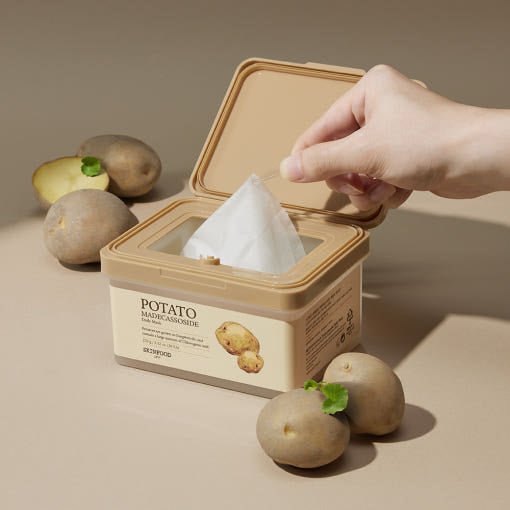 SKINFOOD Potato Madecassoside Daily Mask Sheet 270g/30ea - JOSEPH BEAUTY
