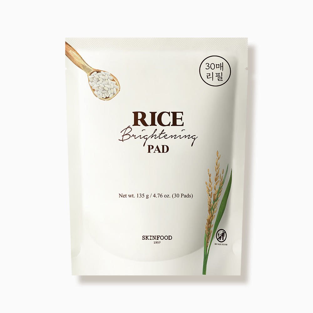 SKINFOOD Rice Brightening Pad 135g/30Pads [Refill] - JOSEPH BEAUTY