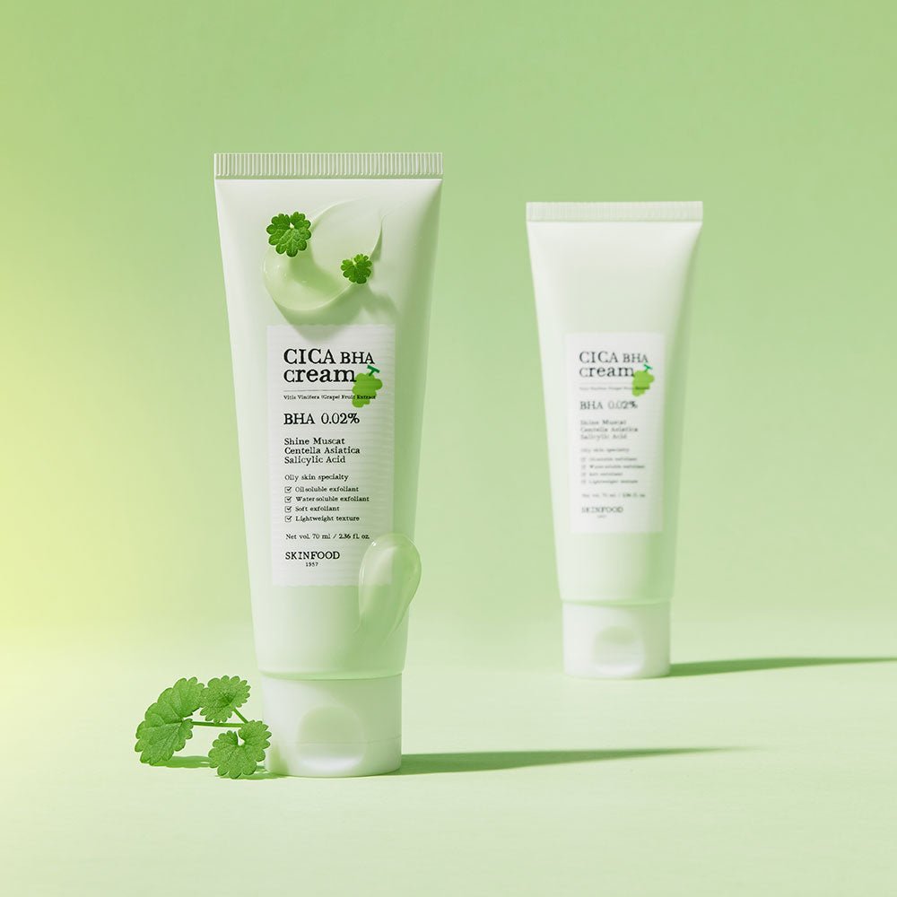 SKINFOOD Shine Muscat Cica BHA Cream 70ml - JOSEPH BEAUTY