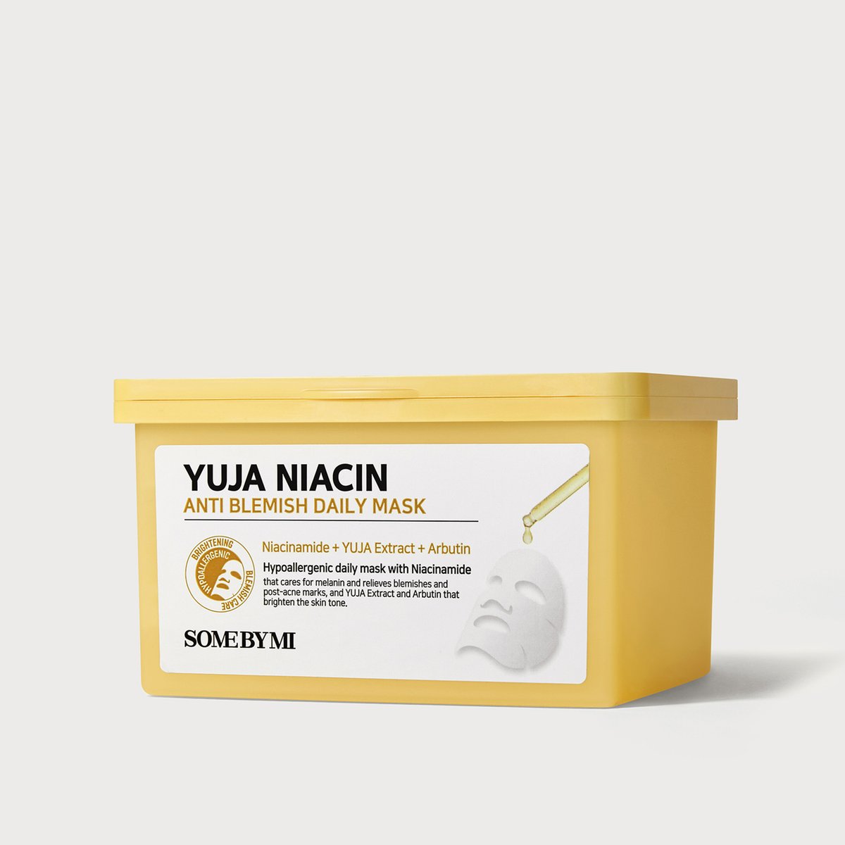 [SOME BY MI] Yuja Niacin Anti Blemish Daily Mask 370ml/30ea — product image 2