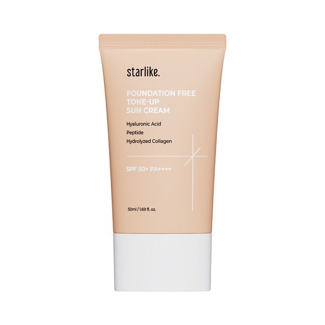 starlike Foundation Free Tone Up Sun Cream SPF50+ PA++++ 50ml - JOSEPH BEAUTY
