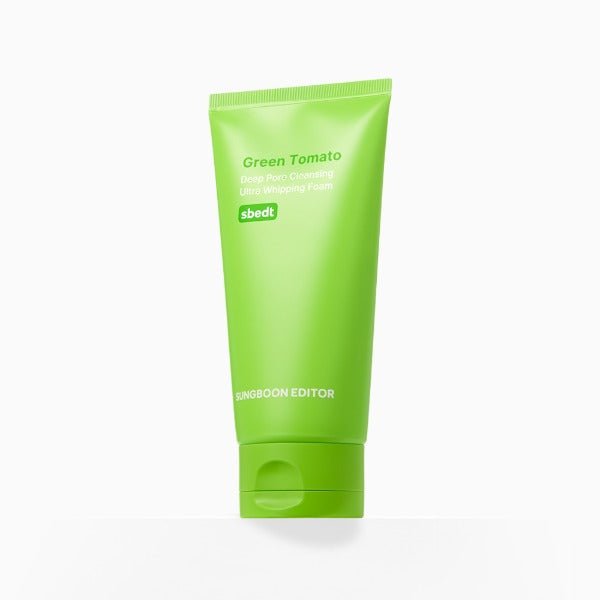 SUNGBOON EDITOR Green Tomato Deep Pore Cleansing Ultra Whipping Foam 120g - JOSEPH BEAUTY