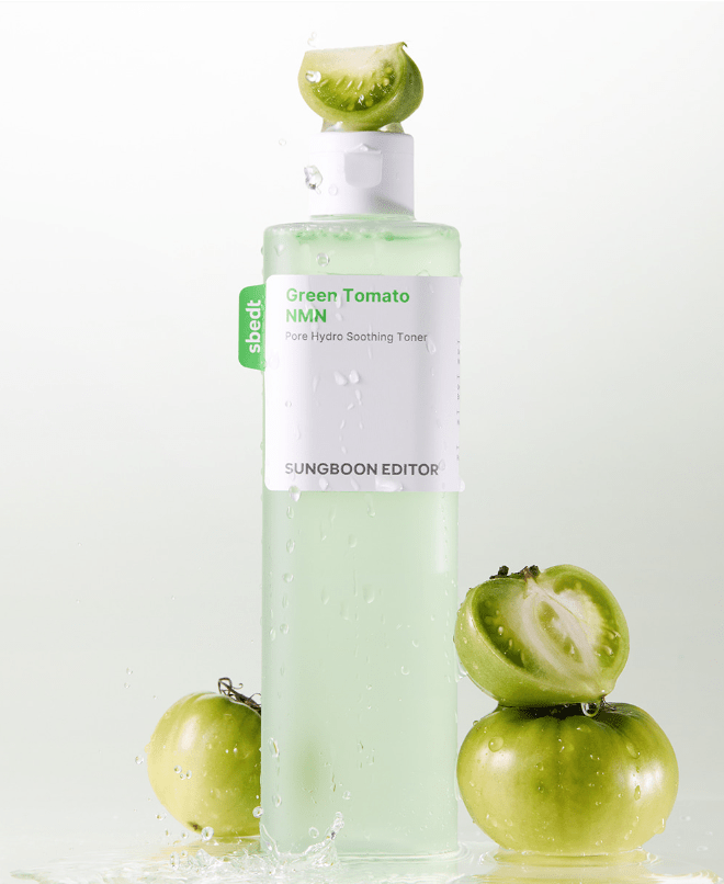 SUNGBOON EDITOR Green Tomato NMN Pore Hydro Soothing Toner 350ml - JOSEPH BEAUTY