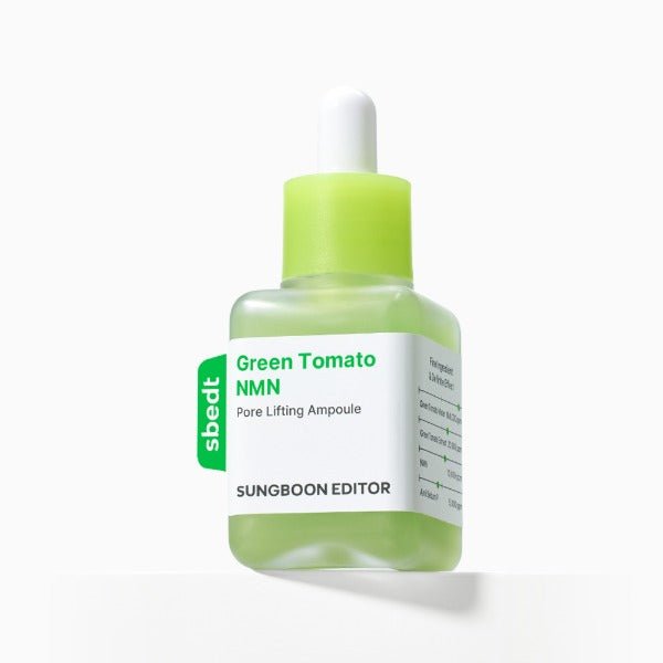 SUNGBOON EDITOR Green Tomato NMN Pore Lifting Ampoule 40ml - JOSEPH BEAUTY