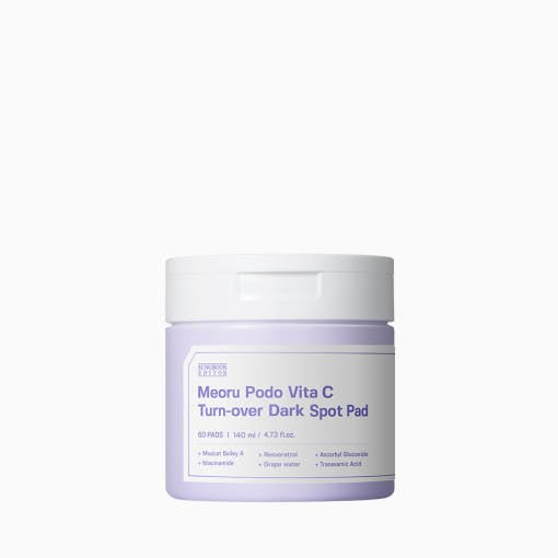 SUNGBOON EDITOR Meoru Podo Vita C Turn - Over Dark Spot Pad 140ml/60pads - JOSEPH BEAUTY