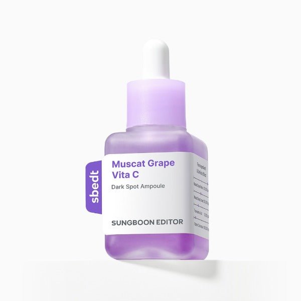 SUNGBOON EDITOR Muscat Grape Vita C Dark Spot Ampoule 40ml - JOSEPH BEAUTY