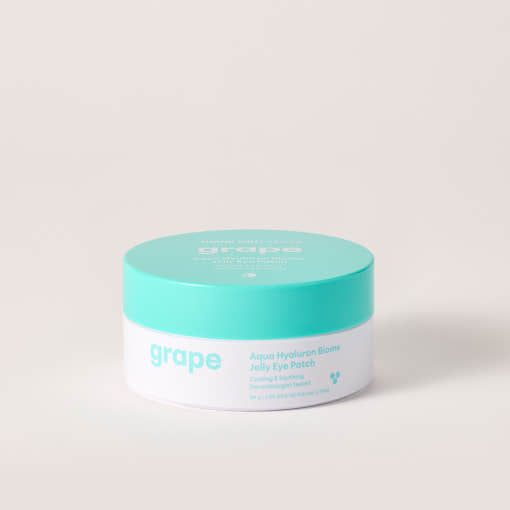 [THANK YOU FARMER] Grape Aqua Hyaluron Biome Jelly Eye Patch 84g/60ea