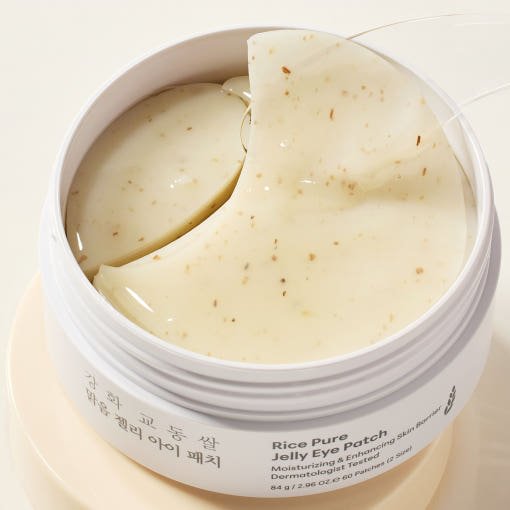 [THANK YOU FARMER] Rice Pure Jelly Eye Patch 84g/60ea - JOSEPH BEAUTY