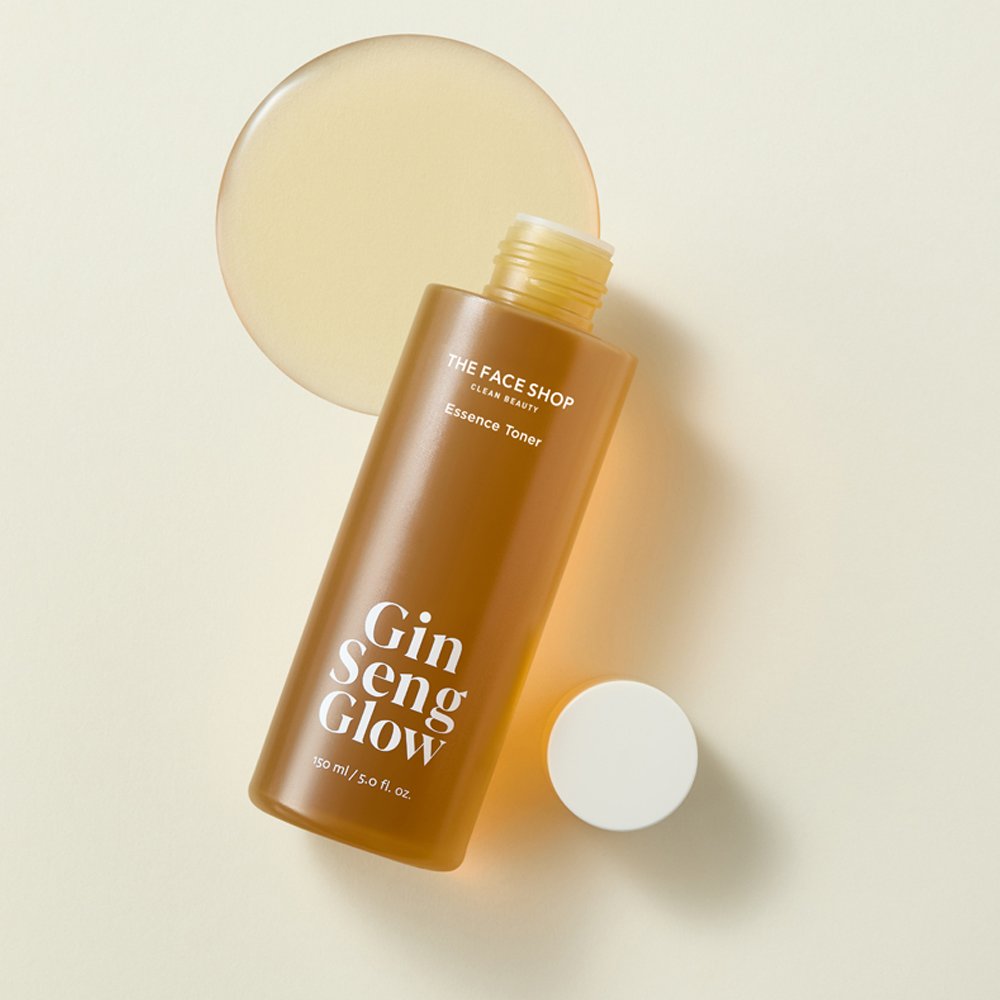 THE FACE SHOP Ginseng Glow Essence Toner 150ml bottle