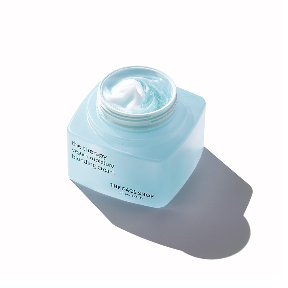 THE FACE SHOP The Therapy Vegan Moisture Blending Cream 30ml jar
