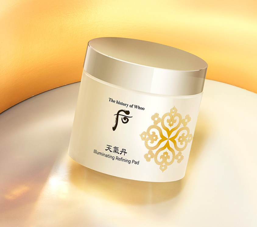 [THE WHOO] Cheongidan Illuminating Refining Pad 160ml/60pcs