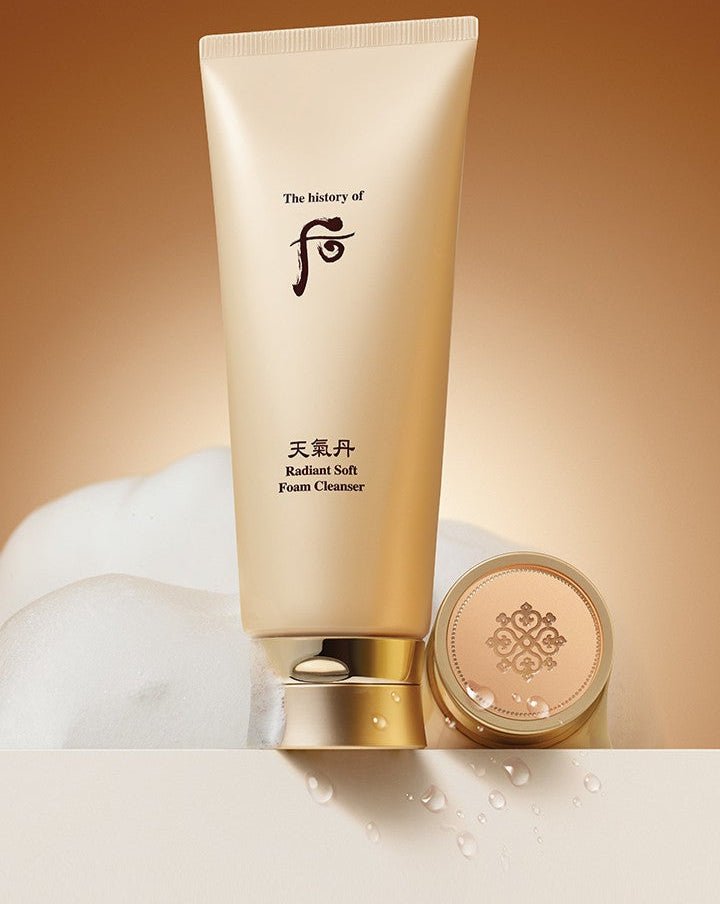 [THE WHOO] Cheongidan Radiant Soft Foam Cleanser 180ml - JOSEPH BEAUTY