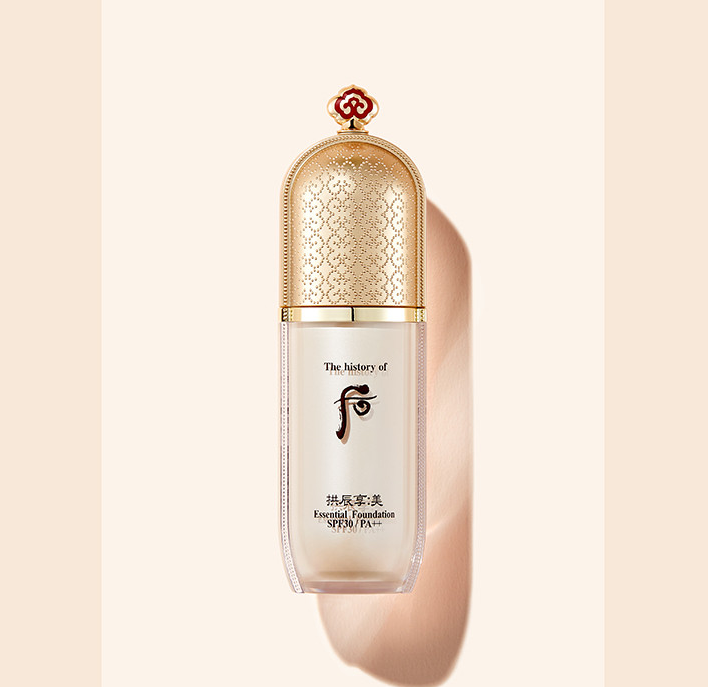 [THE WHOO] Gongjinhyang Mi Essential Foundation SPF30 PA++ 40ml