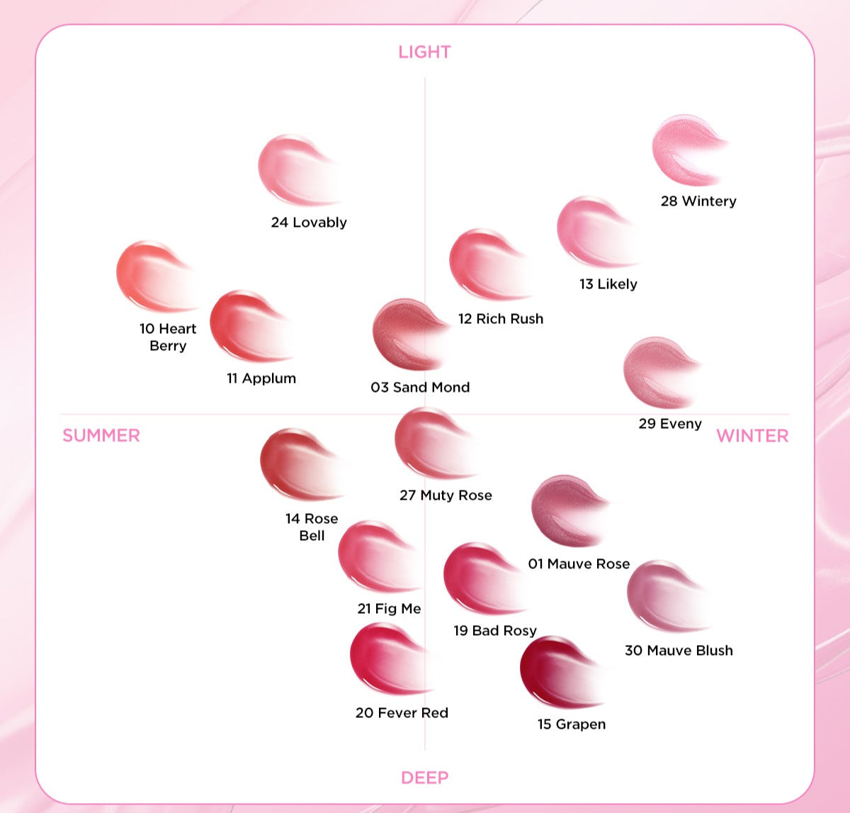 TIRTIR WATERISM Glow Mini Tint 1.8g (30color)