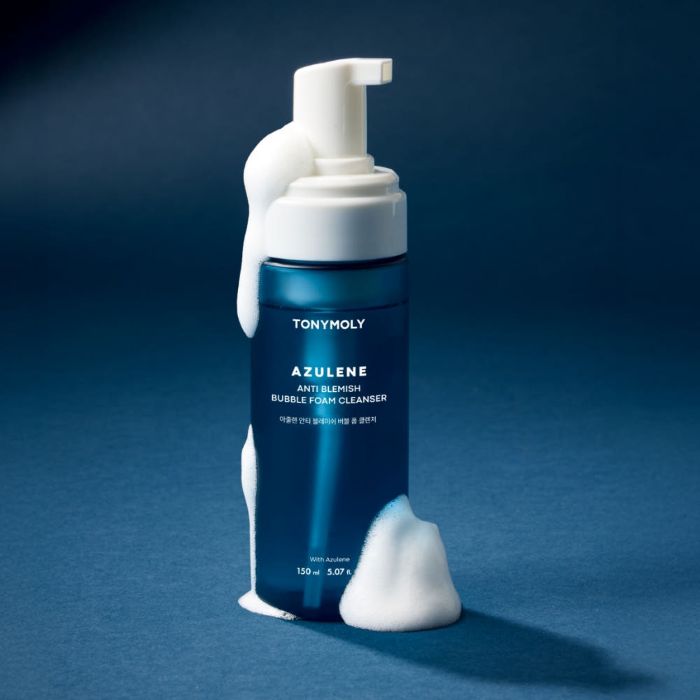 TONYMOLY Azulene Anti Blemish Bubble Foam Cleanser 150ml