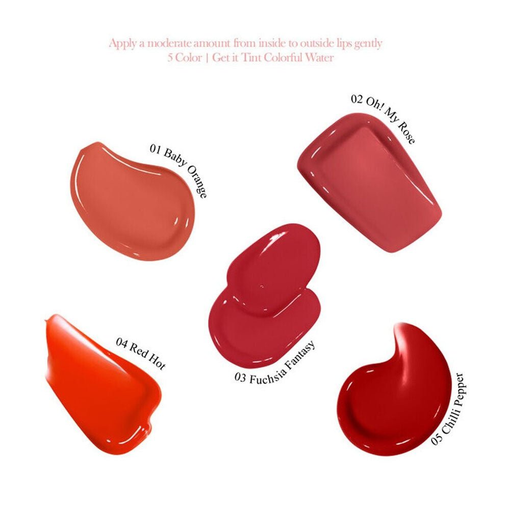 TONYMOLY Get It Tint Colorful Water 3g (5 Colors) - JOSEPH BEAUTY