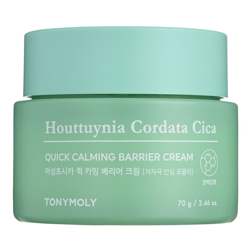 TONYMOLY Houttuynia Cordata Cica Quick Calming Barrier Cream 70g