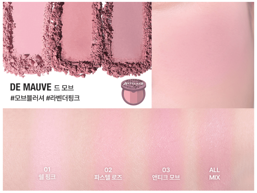 [TOO COOL FOR SCHOOL] Artclass By Rodin Blusher 8.7g De Mauve - JOSEPH BEAUTY