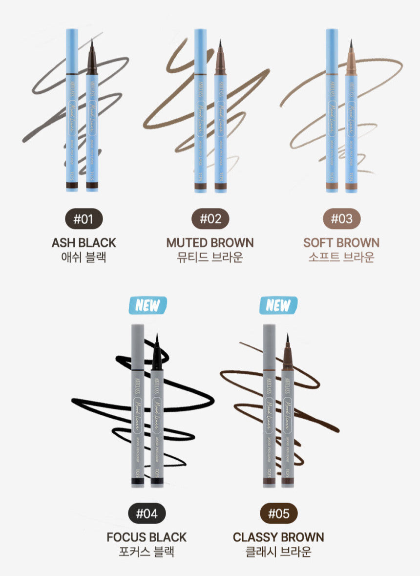 [TOO COOL FOR SCHOOL] Artclass Mood Pen Liner 0.6ml (5 Colors)