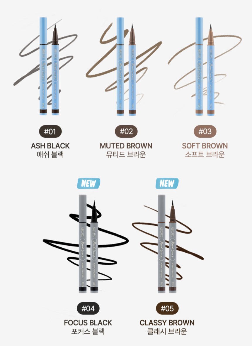 [TOO COOL FOR SCHOOL] Artclass Mood Pen Liner 0.6ml (5 Colors) - JOSEPH BEAUTY