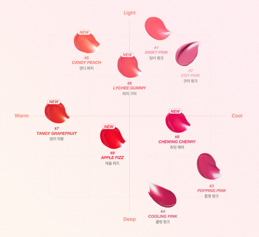 [TOO COOL FOR SCHOOL] Glossy Blaster Tint 3.4g (9colors)