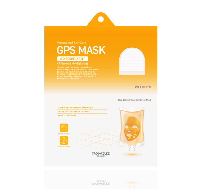 TROIAREUKE GPS Mask Vita-Toning 2-Step 1ea