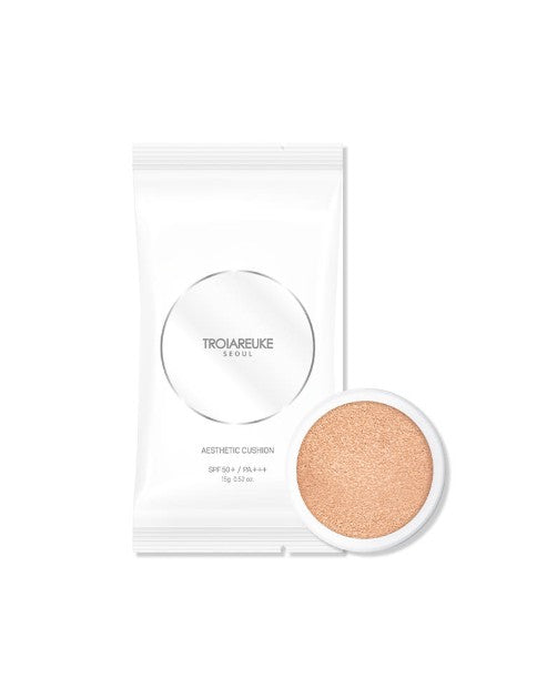 TROIAREUKE Seoul Aesthetic Cushion SPF50+ PA++++ 15g (2colors) [Refill]