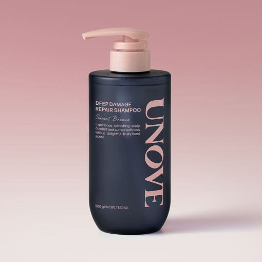 UNOVE DEEP DAMAGE REPAIR SHAMPOO 500ml #Sweet Breeze