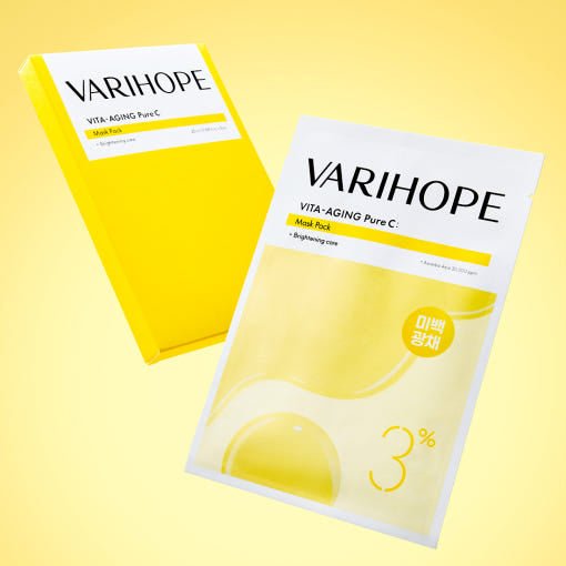 VARIHOPE VITA - AGING Pure C Mask Pack 25ml X 5ea - JOSEPH BEAUTY