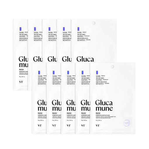VT Glucamune Mask 23g X 10ea - JOSEPH BEAUTY