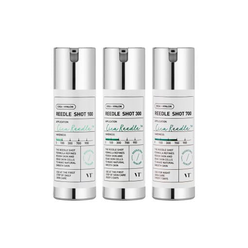 VT Reedle Shot Compact Set (Reedle shot 100 10ml+Reedle Shot 300 10ml+Reedle Shot 700 10ml) - JOSEPH BEAUTY