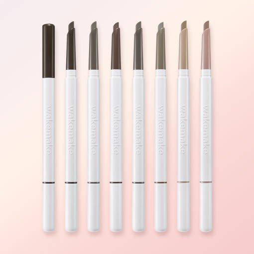 WAKEMAKE Natural Hard Brow Pencil 0.1g+0.1g[1+1] (7colors) - JOSEPH BEAUTY
