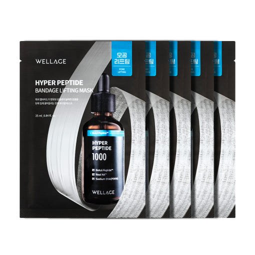 WELLAGE Hyper Peptide Bandage Lifting Mask 25ml X 5ea - JOSEPH BEAUTY