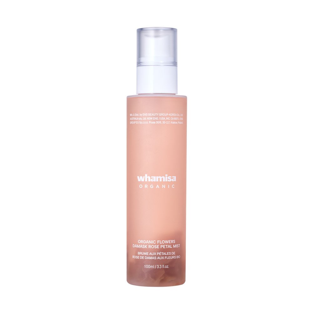 whamisa Organic Flowers Damask Rose Petal Mist 100ml