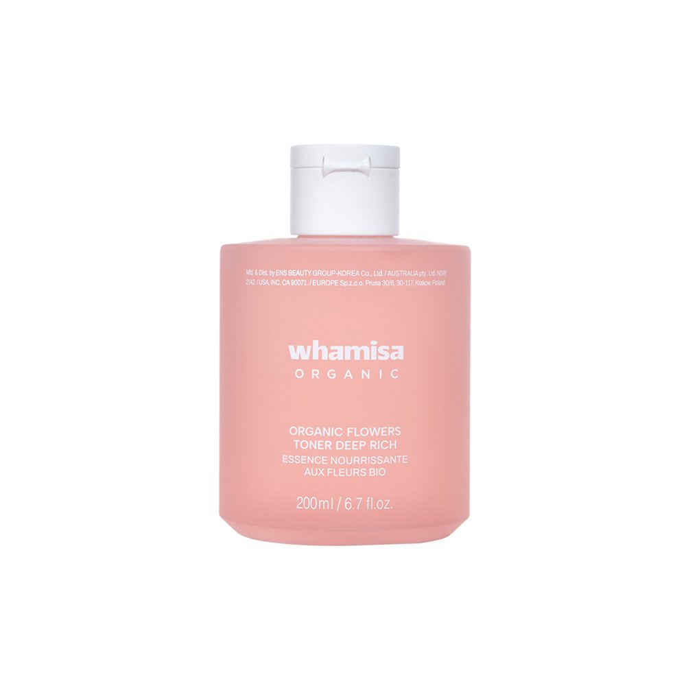 whamisa Organic Flowers Toner Deep Rich 200ml