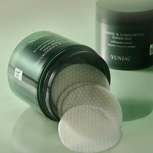 YUNJAC Calming & Comforting Toner Pad 50pads/150ml - JOSEPH BEAUTY