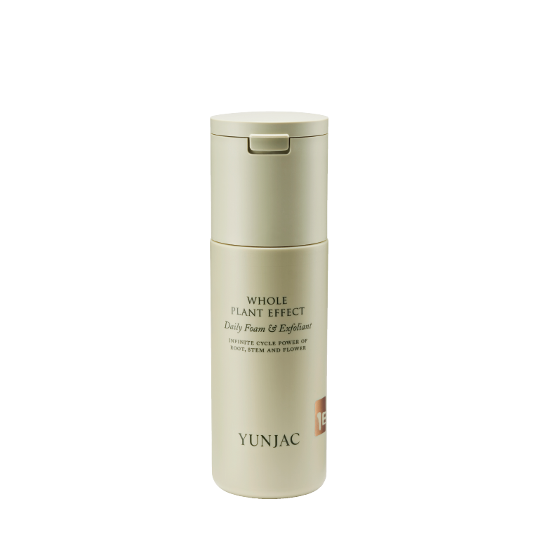 YUNJAC Whole Plant Effect Daily Foam & Exfoliant 80g (Bottle)