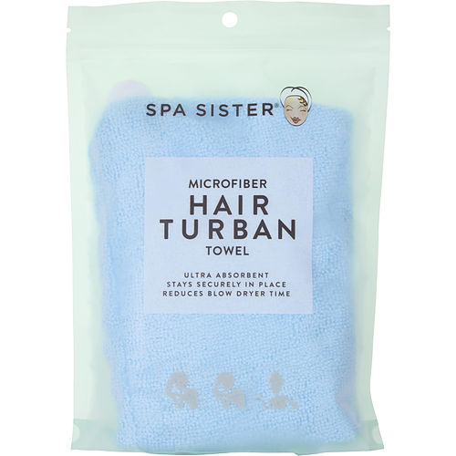 Spa Accessories Spa Sister Microfiber Hair Turban - White